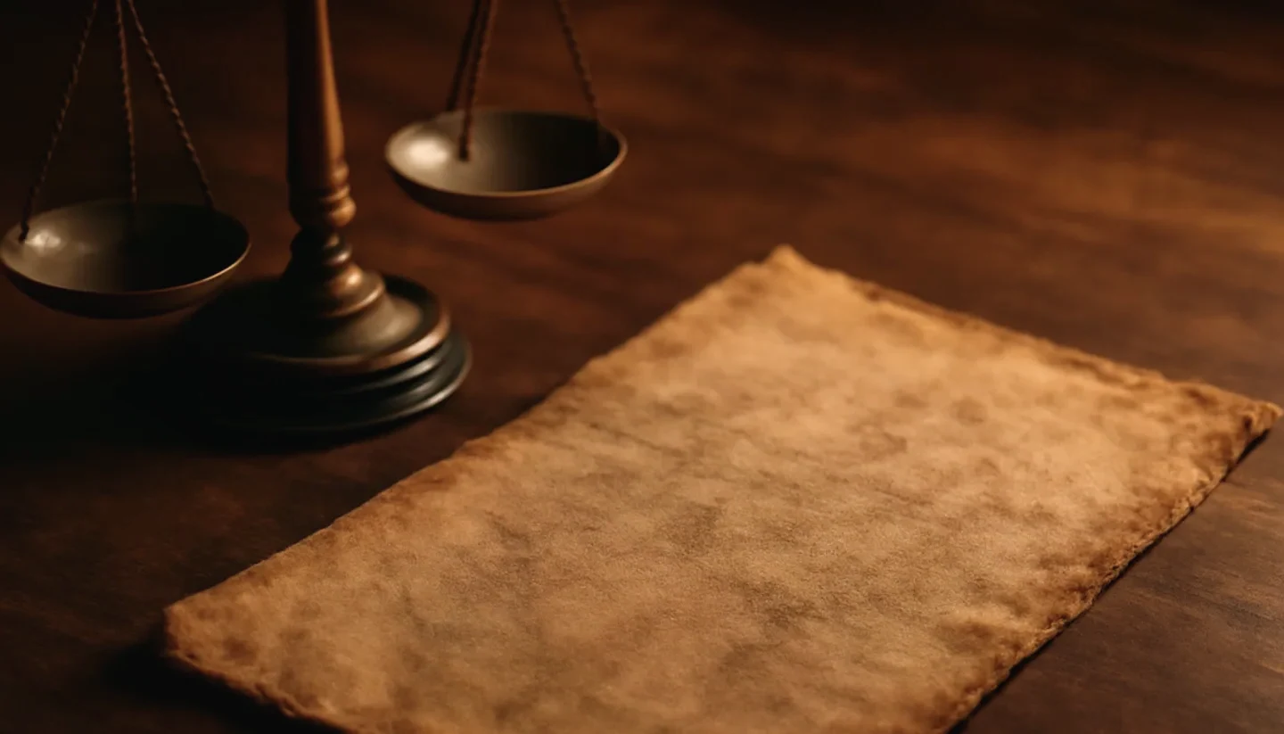 Estate and probate documents prepared for a land sale closing